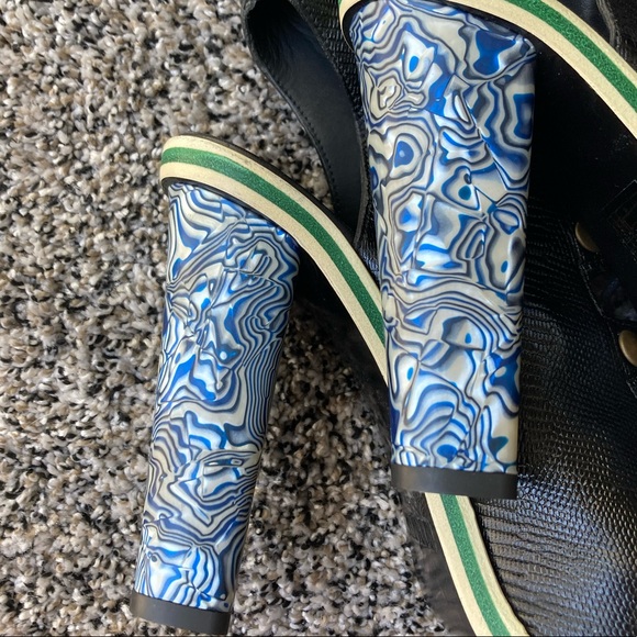 RODARTE Knee high lace up heels 2015 collection - Picture 7 of 8